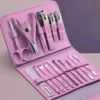 Juego de Cortaúñas Multifuncional de 16💅 | Precisión y Durabilidad en Acero Inoxidable™