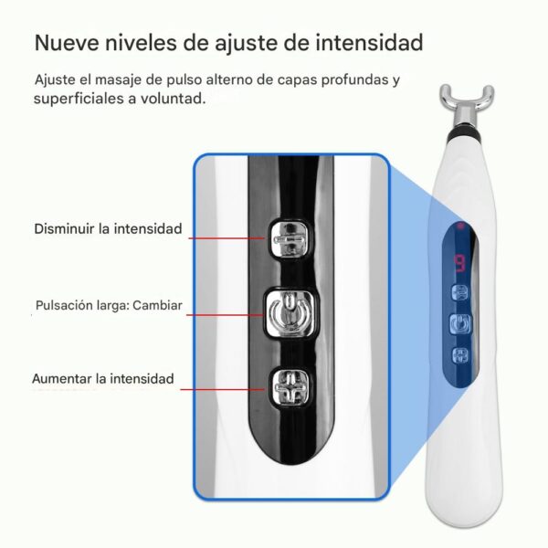 8d21a5a6-1507-497f-a99e-980d5e6f88e2 Pluma de Acupuntura Portátil Alivio Natural e Inmediato del Dolor Muscular Estimula, Relaja Músculos, Reduce Estrés™