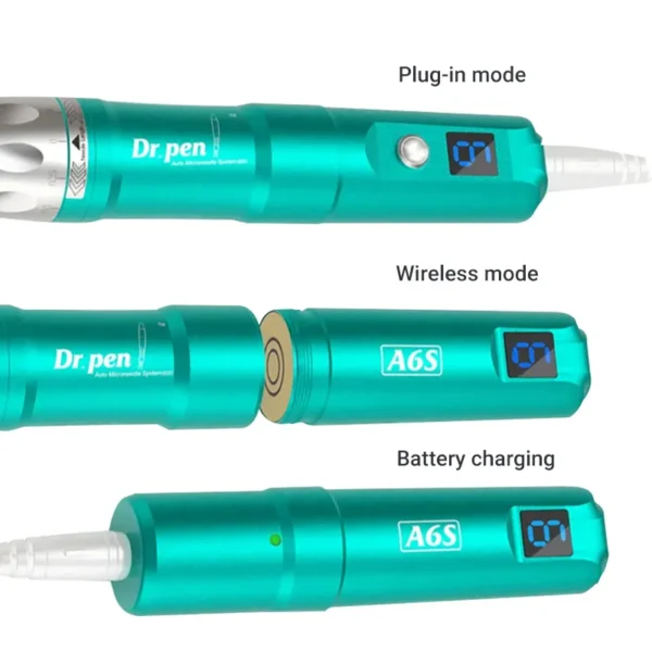 🔝Dr. Pen A6S Microneedling Profesional con Tecnología Digital y Doble Batería🧴™