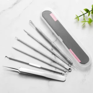 Kit Profesional 5 en 1 para Eliminar Espinillas, Puntos Negros y Acné de 5 piezas™