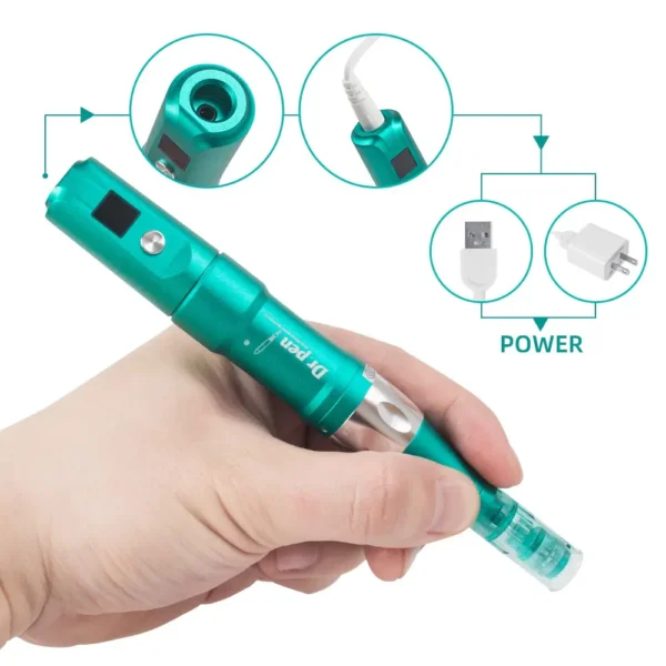 🔝Dr. Pen A6S Microneedling Profesional con Tecnología Digital y Doble Batería🧴™