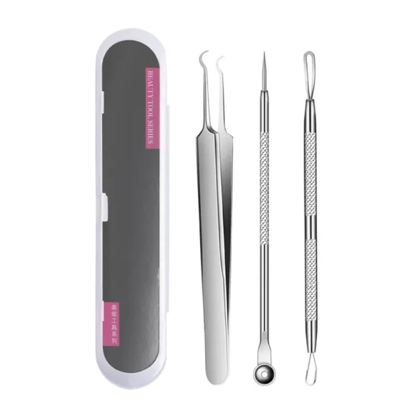 Kit Profesional 5 en 1 para Eliminar Espinillas, Puntos Negros y Acné de 5 piezas™