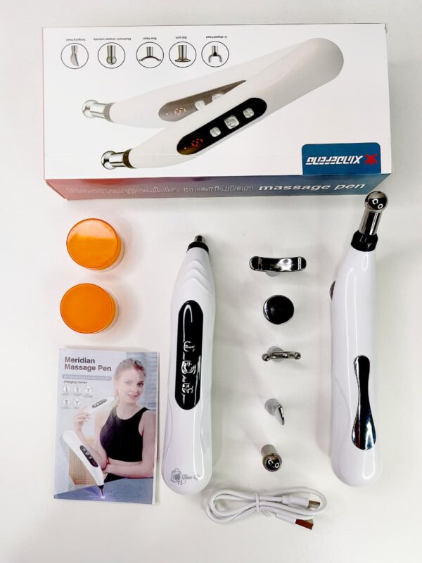 canva Pluma de Acupuntura Portátil Alivio Natural e Inmediato del Dolor Muscular Estimula, Relaja Músculos, Reduce Estrés™