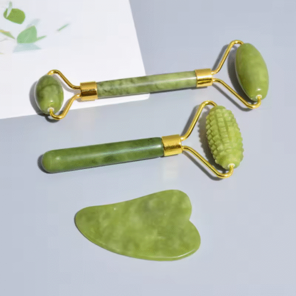 ✨Renueve su piel con el set facial de Rodillos de Jade: belleza, relajación y luminosidad natural 🌿💆‍♀️™