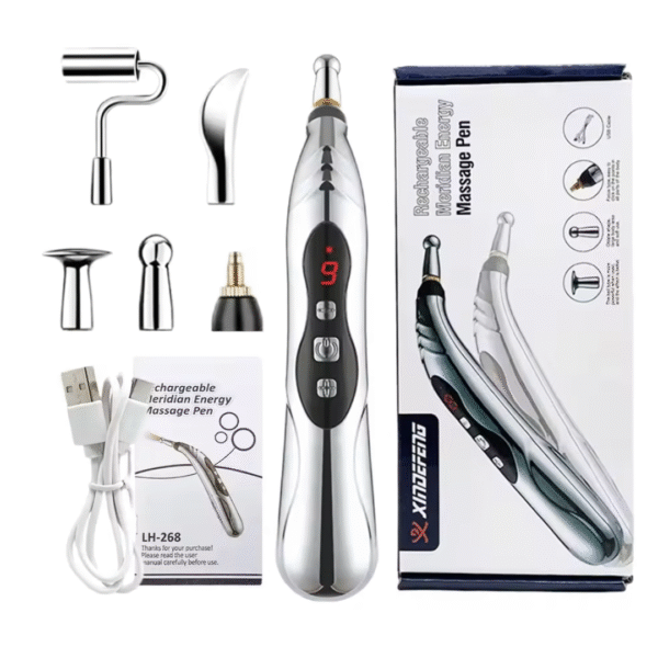 Pluma de Acupuntura Portátil Alivio Natural e Inmediato del Dolor Muscular Estimula, Relaja Músculos, Reduce Estrés™