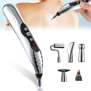 Pluma de Acupuntura  Portátil – Alivio Natural e Inmediato del Dolor Muscular - Estimula, Relaja Músculos, Reduce Estrés™