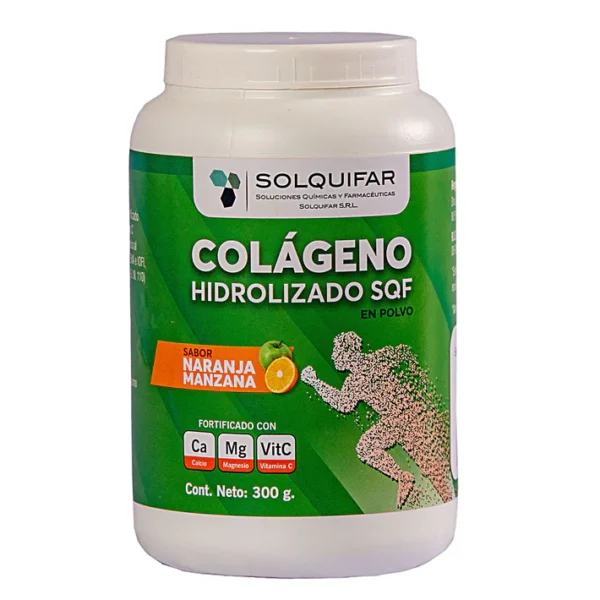 💪 Colágeno Hidrolizado SQF Vitaminado 300g  Repara, fortalece y protege tu piel, articulaciones y huesos 🌟™