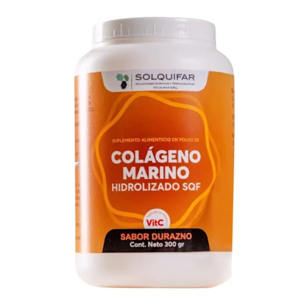 🌊 Colágeno Marino Hidrolizado - SQF Sabor Uva X 300 Gr 🍇™