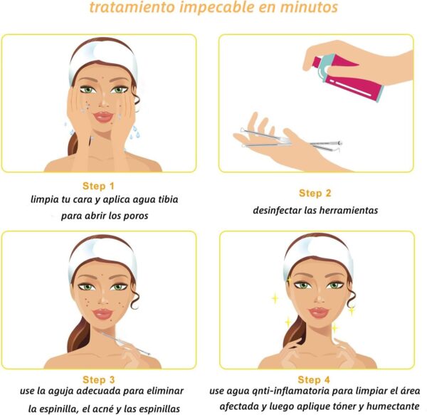 🧼 Kit Facial Pro 16 Pzs – Acero Inoxidable™