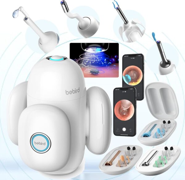 Bebird H30s Profesional – Limpieza Auditiva con Cámara HD en Tiempo Real™