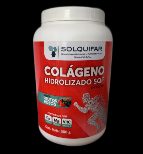 💪 Colágeno Hidrolizado SQF Vitaminado 300g  Repara, fortalece y protege tu piel, articulaciones y huesos 🌟™