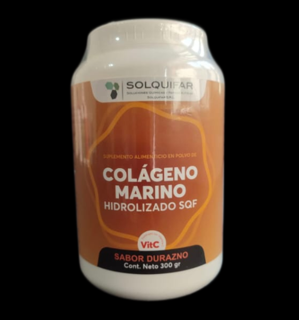 🌊 Colágeno Marino Hidrolizado - SQF Sabor Uva X 300 Gr 🍇™
