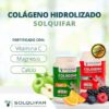 💪 Colágeno Hidrolizado SQF Vitaminado 300g  Repara, fortalece y protege tu piel, articulaciones y huesos 🌟™