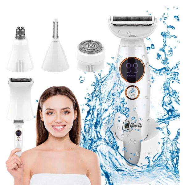 Afeitadora Eléctrica 5-1 Multifunción Recargable Impearmeable™