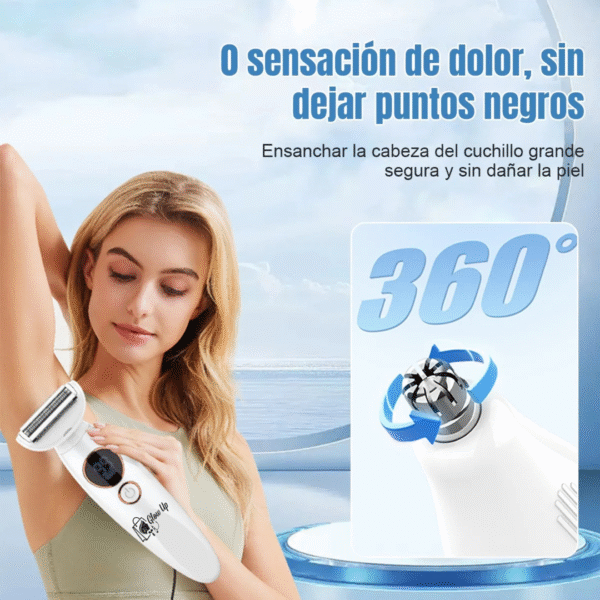 Afeitadora Eléctrica 5-1 Multifunción Recargable Impearmeable™