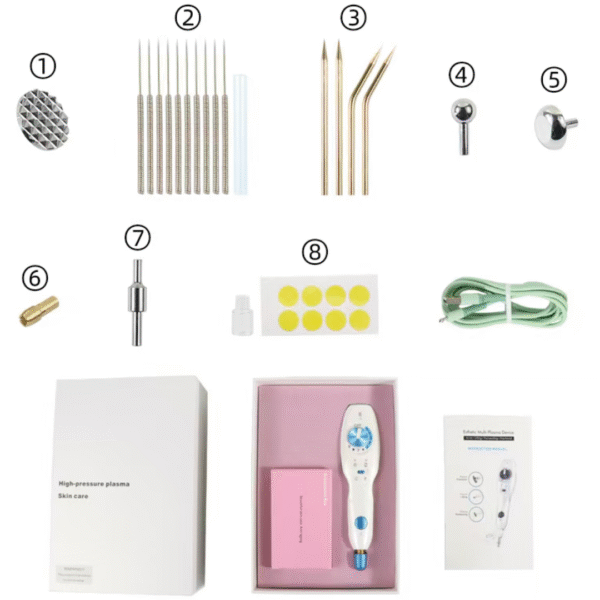 53 Kit Completo Repuesto P/ Plasma Fibroblast Pen Profesional®